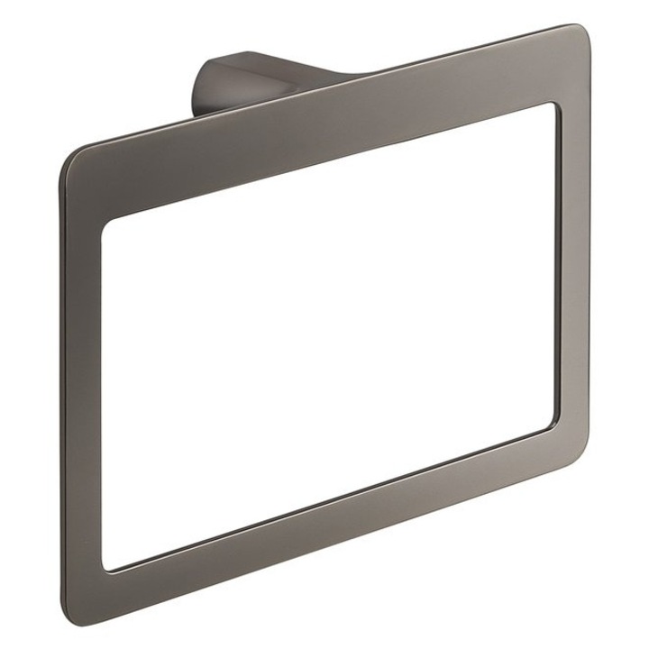 Поставка за раница Gedy PIRENEI, цвят оръжеен метал, 230x150x50 мм, комплект 1 бр.