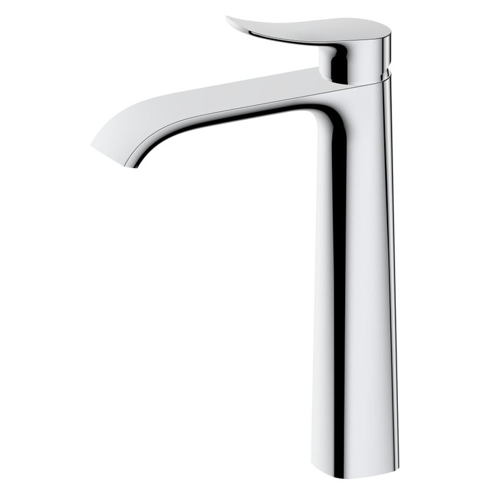 Magas mosdócsaptelep SAT Infinitio, króm, 28,5cm, 21,5cm