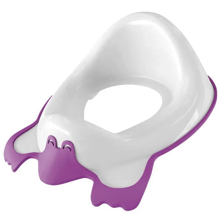 Capac de toaleta pentru copii Aqualine DUCK, violet - 366424