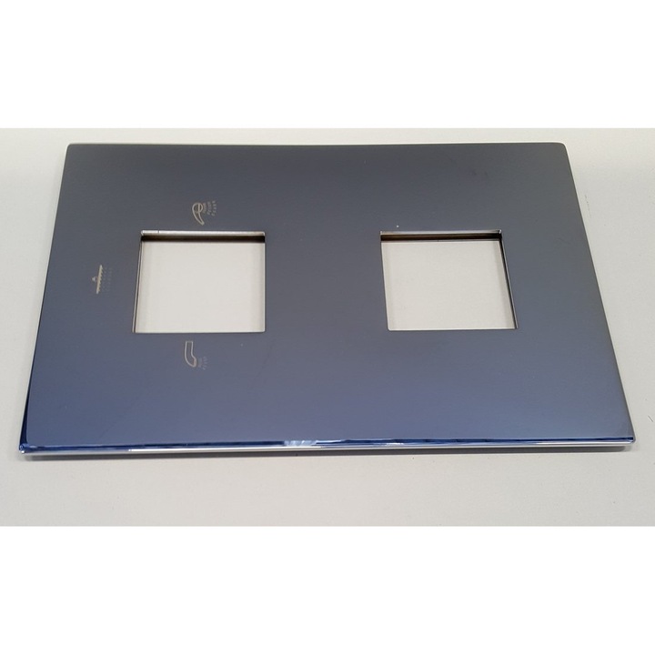 Rama pentru intrerupator, Sapho, crom, 0.1500 kg