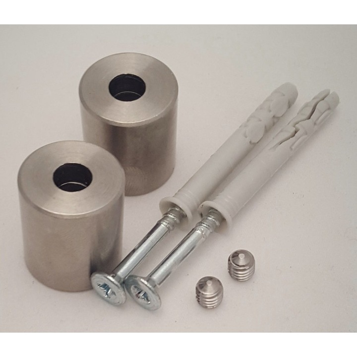 Suport pentru usi de sticla, Sapho, set de 2 prinderi pentru SE101,102,103,104, 0.058 kg