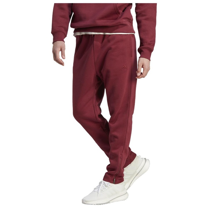 Pantaloni sport barbati, adidas Performance, rosu, material respirabil, S INTL