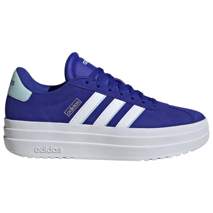 Tenisi dama, adidas Performance VL Court Bold, piele, albastru, 41 EU