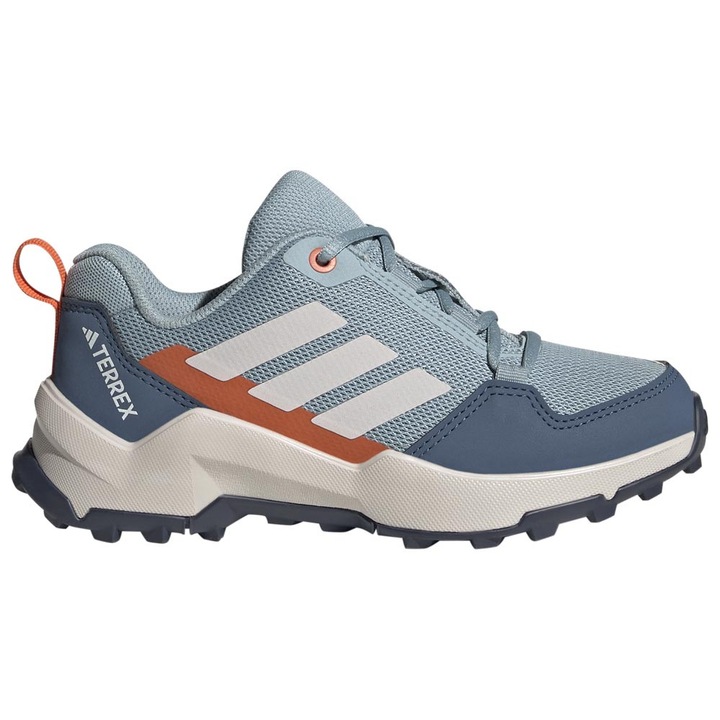 Gyermek sportcipő, adidas Terrex, rugalmas, légáteresztő, sokszínű, újrahasznosított anyagok, 38 EU