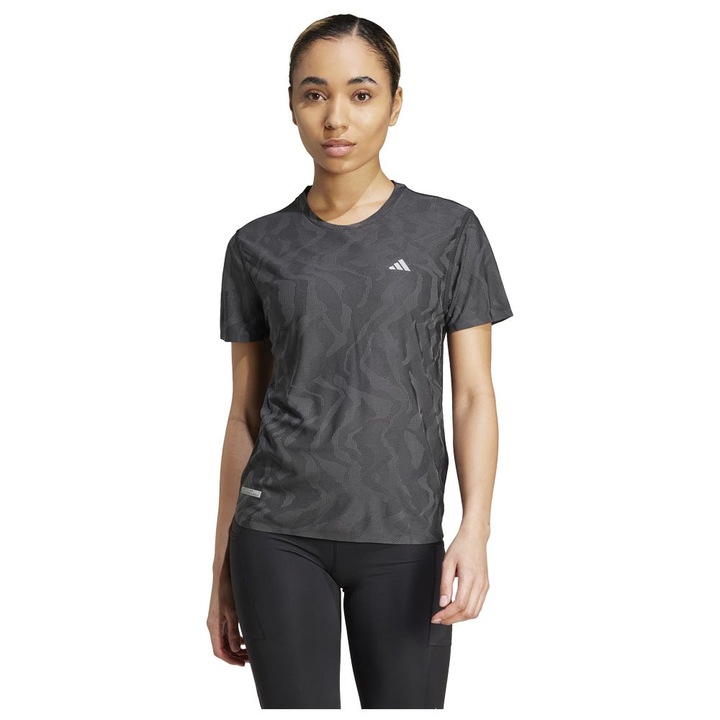 Tricou sport, adidas HEAT.RDY, gri, poliester reciclat, XS INTL