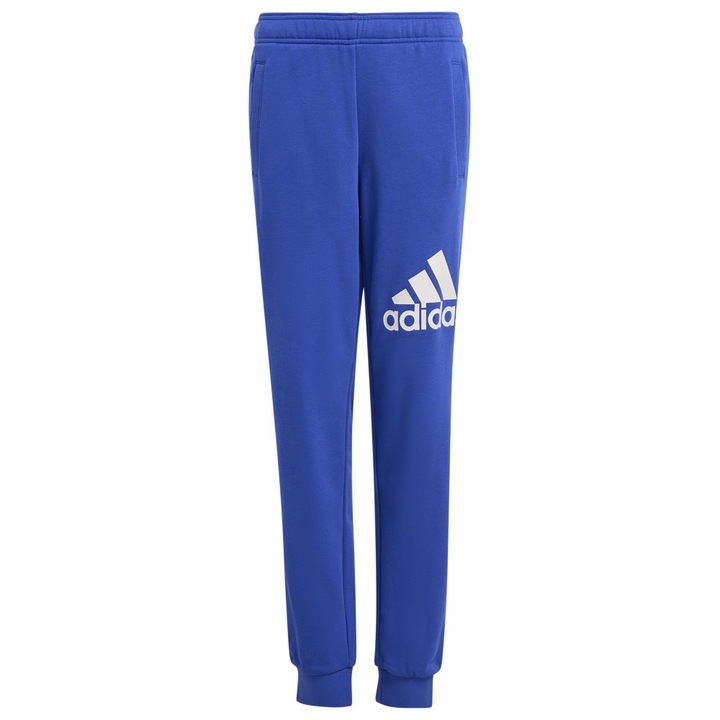 Спортни панталони Adidas, средна талия, памук и полиестер, за деца