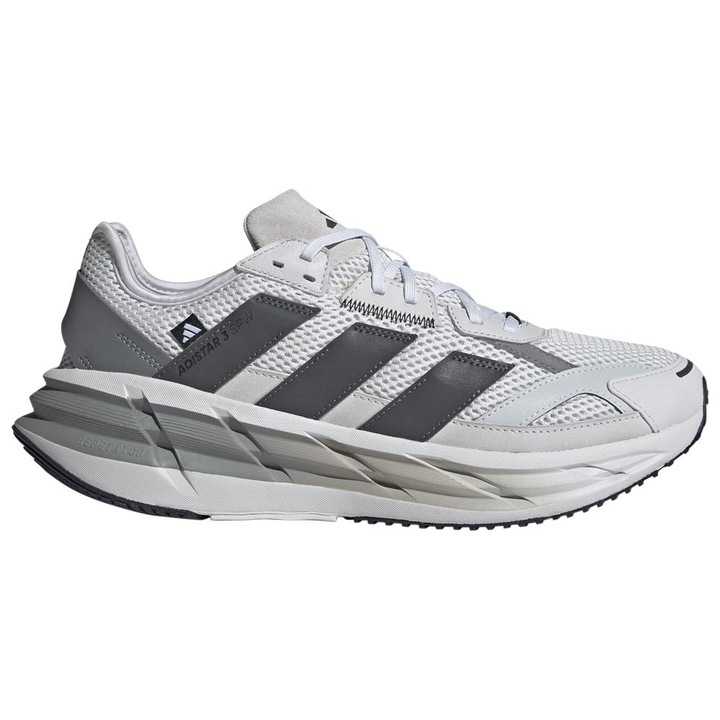 Pantofi sport barbati, adidas Performance, Supernova Rise, confort si suport, negru, plasa tip sandwich, 44 EU