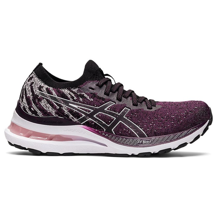Pantofi sport dama Asics Gel-Kayano 28 MK, stabilitate, amortizare, negru, material textil