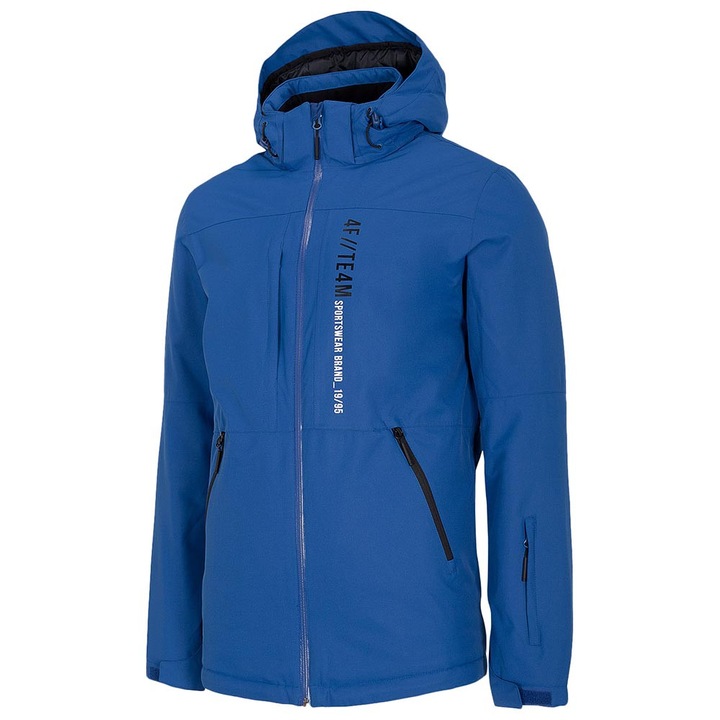 Geaca de ski 4F, barbati, sport, albastru, poliester, 2XL INTL