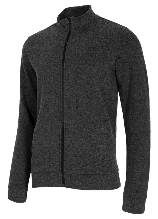 Geaca barbati 4F, croiala regulata, neagra, bumbac 60%, XL INTL