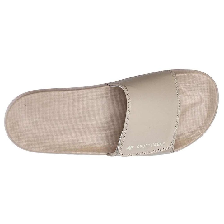 Slapi dama 4F, talpa usoara, bej, poliuretan/poliester