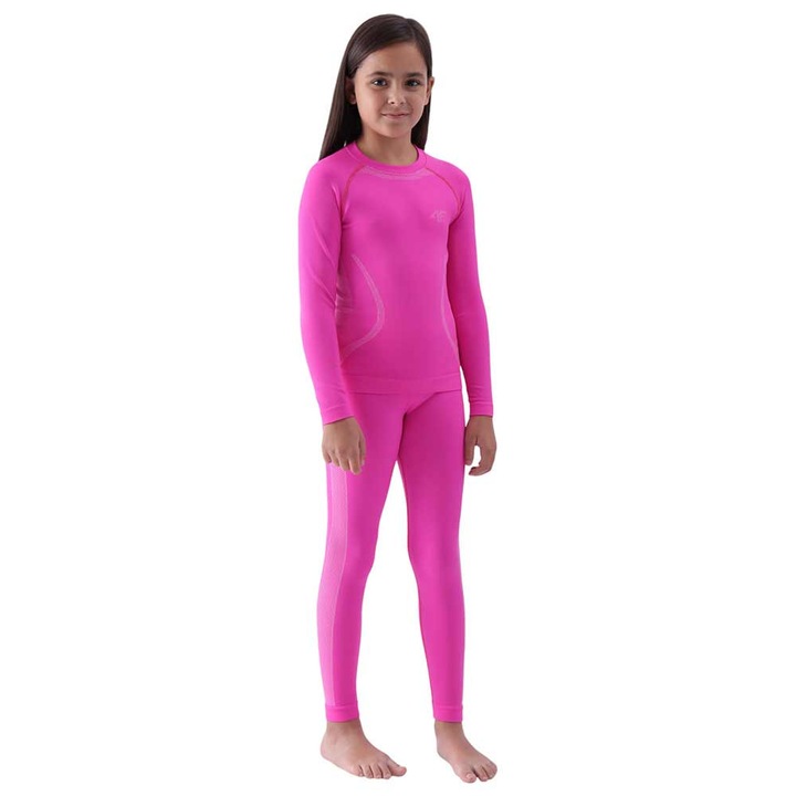 Set izotermic pentru copii 4F, poliamida/poliester, roz