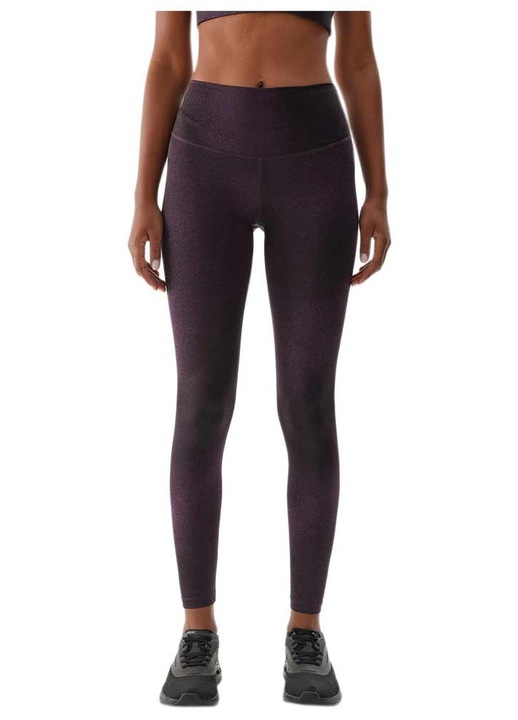 Colanti 4F pentru femei, talie inalta, uscare rapida, gri, poliester-elastan, XS INTL