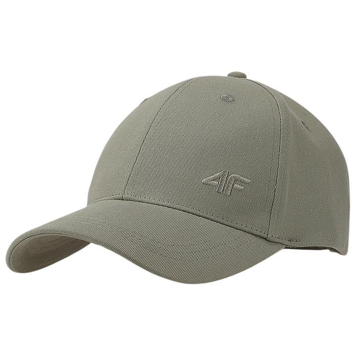 Мъжка шапка 4F, памук, каки, стандартен размер