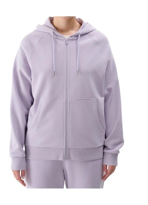 Hanorac dama 4F, bumbac/poliester, cu gluga, mov