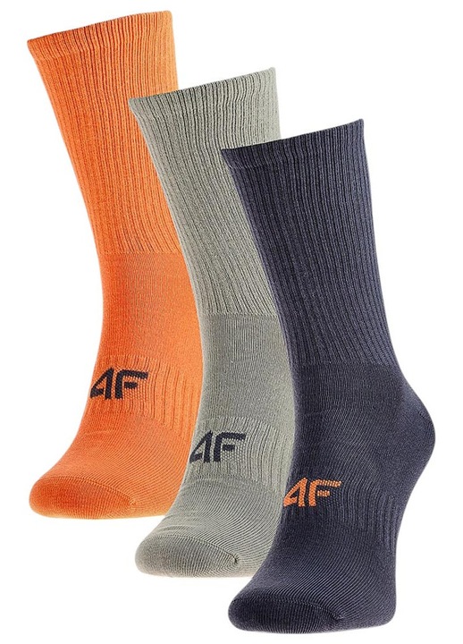 Sosete dama 4F, set 3 perechi, elastic, 35-38 EU