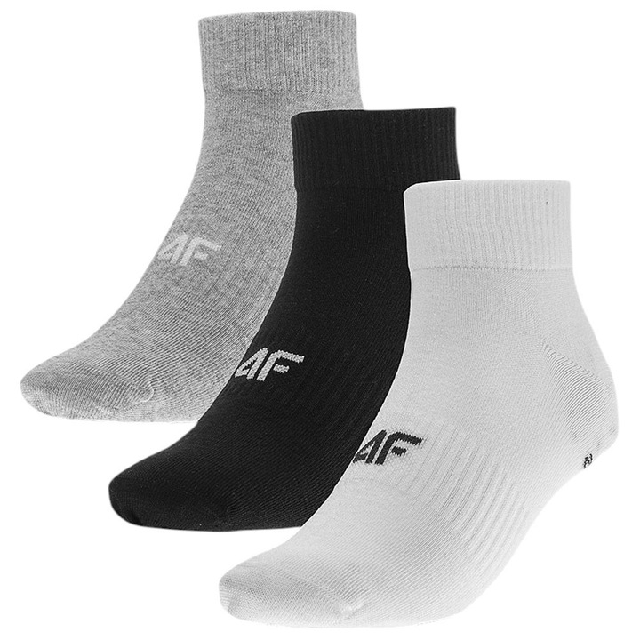 Set 3 pár zokni 4F, 4FWMM00USOCM440