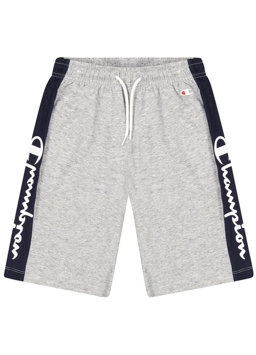 Pantaloni scurti Champion, gri, bumbac-poliester