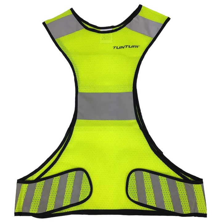 Tunturi X-Shape biztonsági mellény, unisex, 58x44cm, poliészter, tépőzárral