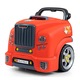 Jucarie educativa mecanic auto Milly Mally, N-GINE, efecte sonore si luminoase, rosu, 36x33x32cm