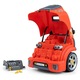Jucarie educativa mecanic auto Milly Mally, N-GINE, efecte sonore si luminoase, rosu, 36x33x32cm
