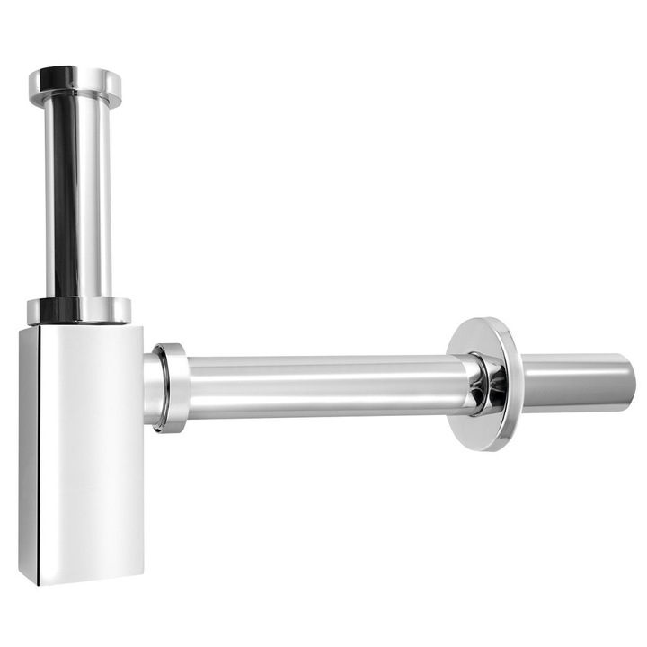 Сифон за мивка Aqualine 5/4", хром, 32 мм