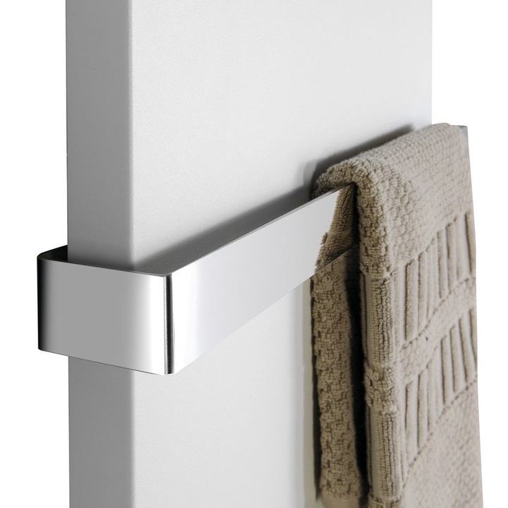 Törölközőtartó, Sapho, MAGNIFICA, fényes rozsdamentes acél, 650x50x80mm, 1.9kg