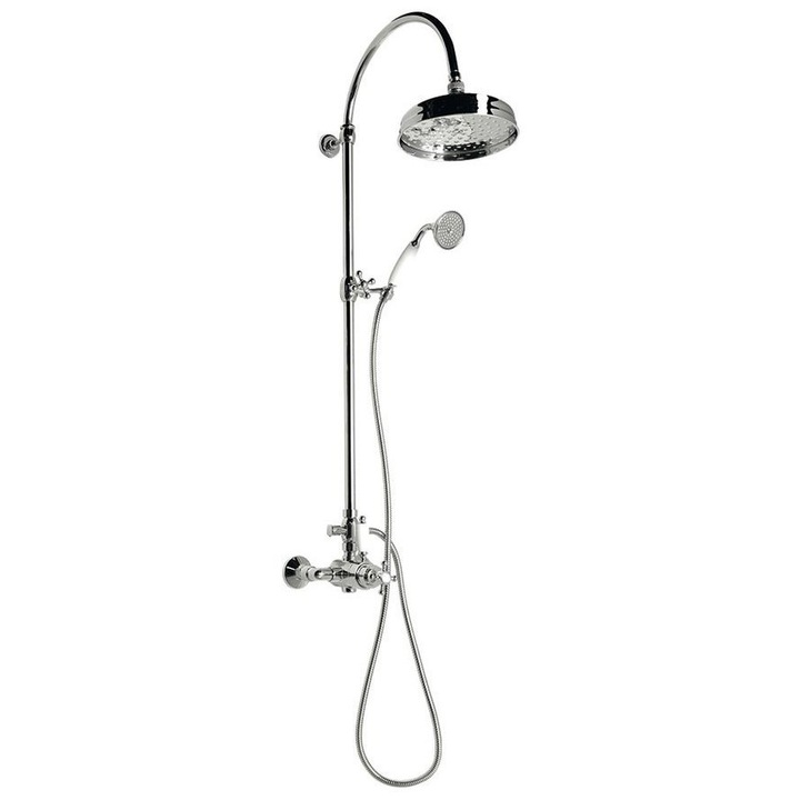 Душ колона Sapho ANTEA, хром, височина 1416 мм, комплект