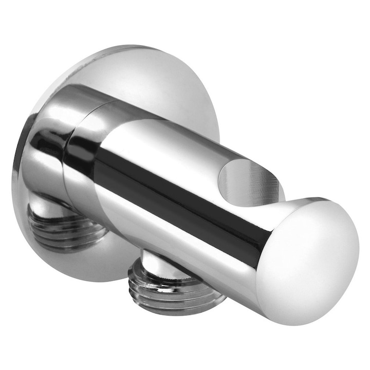 Suport de dus Sapho rotund crom 50x50x67mm fix