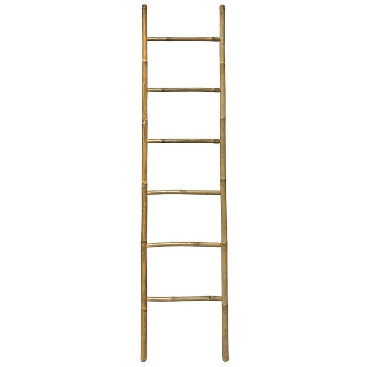 Поставка за раница Gedy SNOW, 500x1900x40 мм, кафява, бамбук