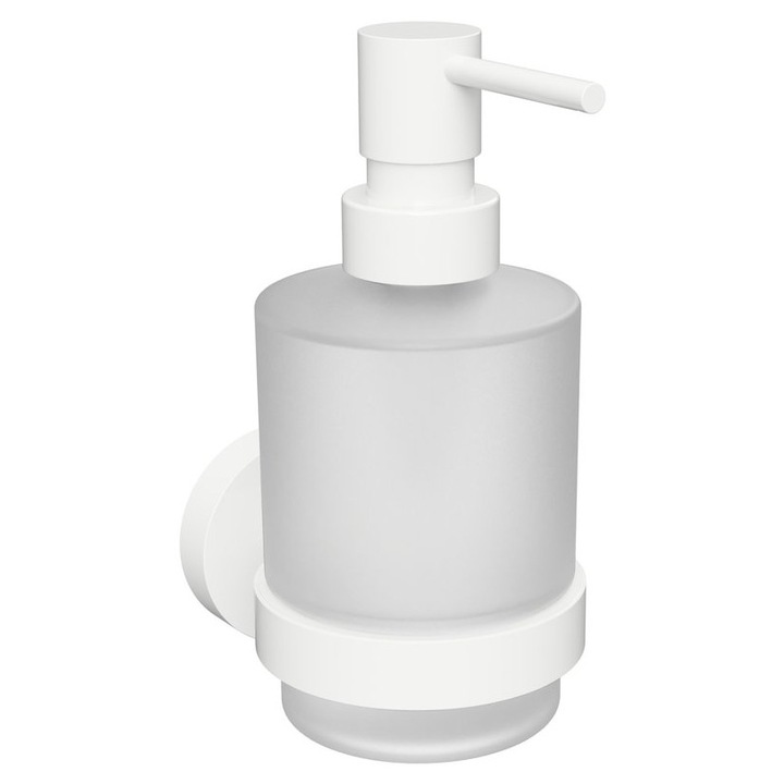 Sapho X-ROUND szappanadagoló, 200ml, fehér, 75x145x100mm