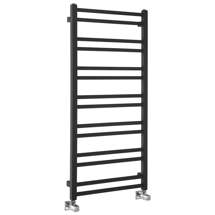 Sapho METRO DOS radiátor, 500x1100 mm, matt fekete, 3,50 l, 343 W