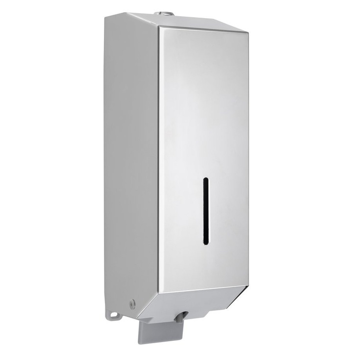 Sapho szappanadagoló, 1100ml, fényes rozsdamentes acél, 100x320x110mm