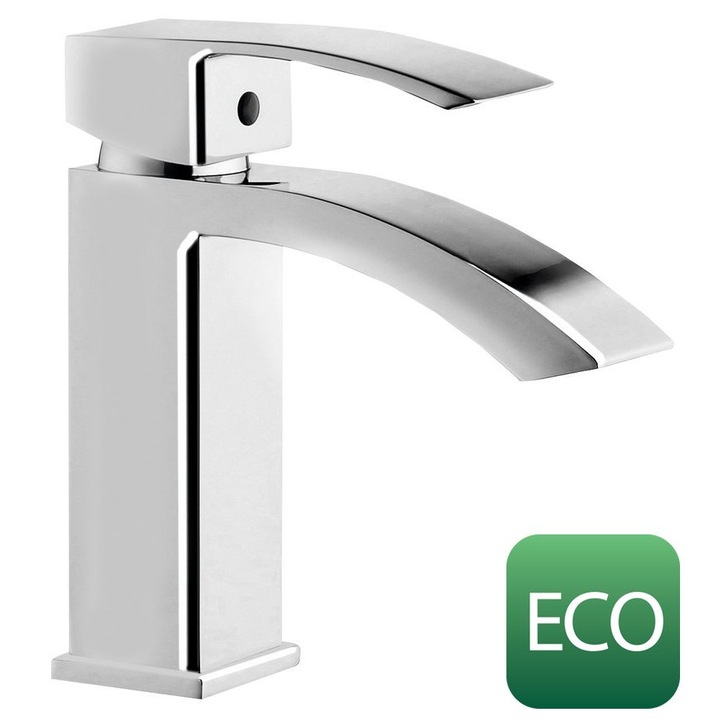 Baterie sanitara, GINKO, 35mm, ECO, crom, 176x128mm, set 2 bucati