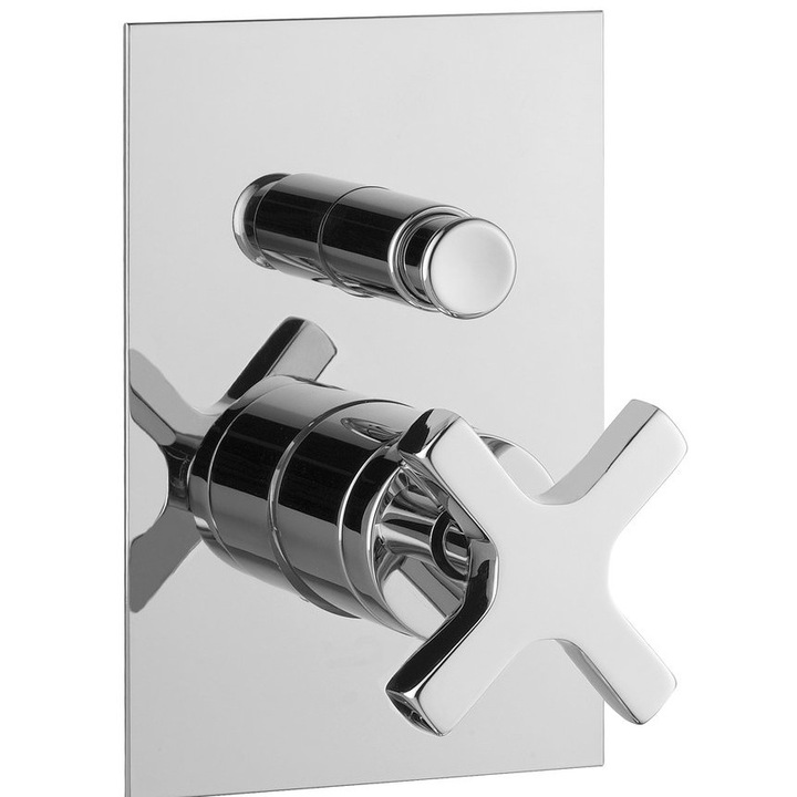 Sapho TRAX szaniter csaptelep, 2 kivezetéses, króm, 100x150mm