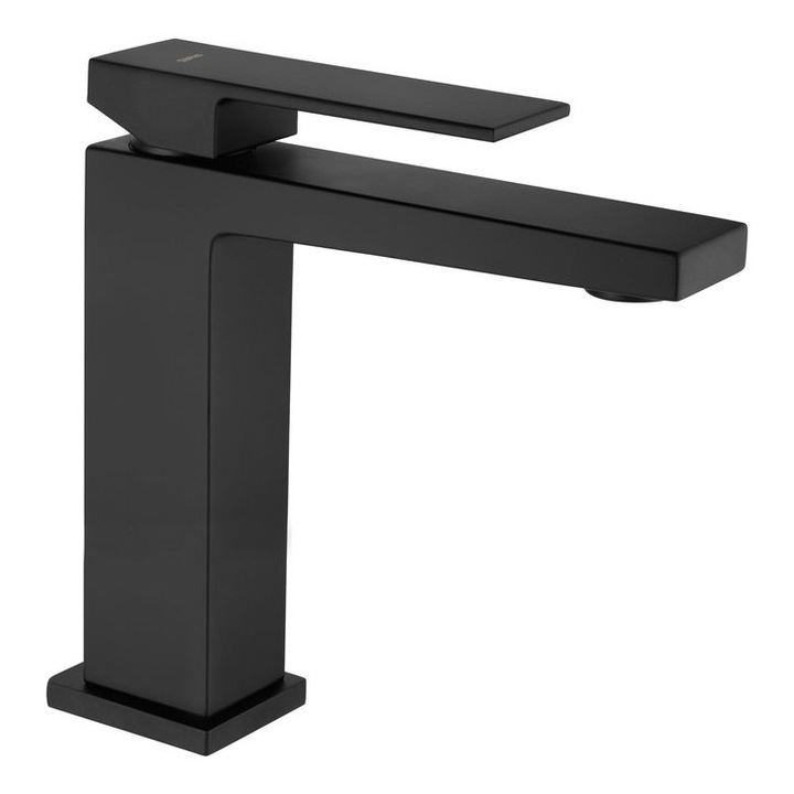 Fürdőszobai csaptelep, Sapho, SPECTRE, 180 mm, matt fekete, 25 mm