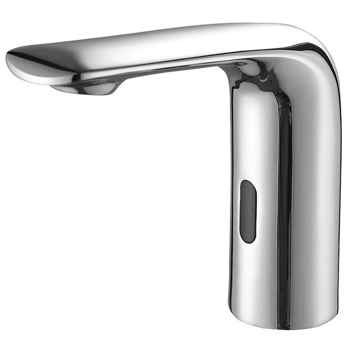 Fürdőszobai csaptelep szenzorral, Sapho, króm, 50x152x167mm, 4xAA