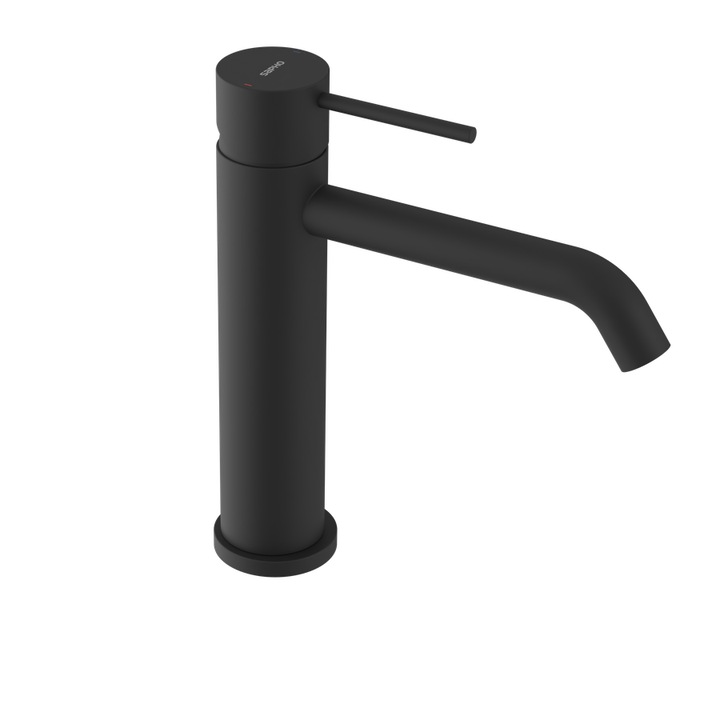 Sapho ULTRAMIX szaniter csaptelep, matt fekete, 189 mm, 3 darabos készlet