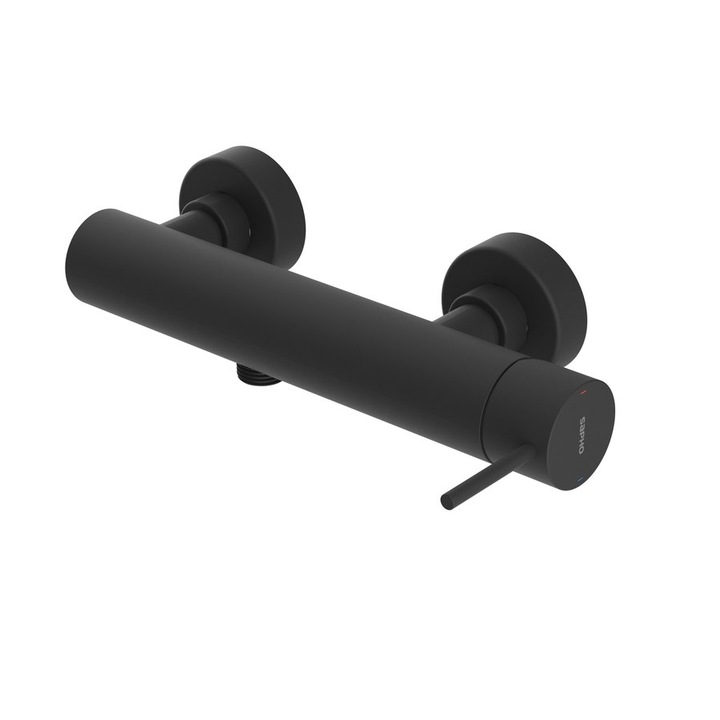 Sapho ULTRAMIX szaniter csaptelep, 2 db, matt fekete, 26x6x9,8cm