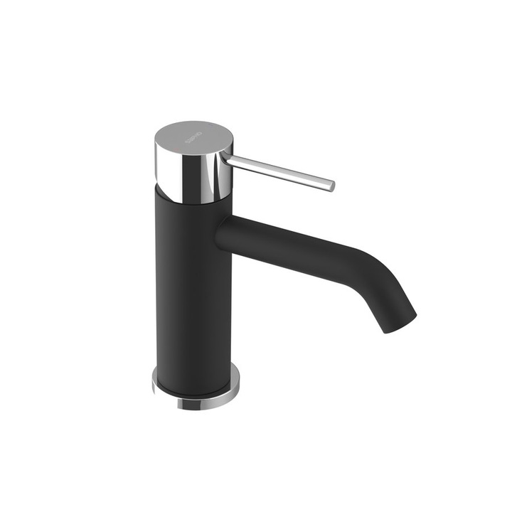 Sapho ULTRAMIX szaniter csaptelep, matt fekete, 159 mm, 3 darabos készlet