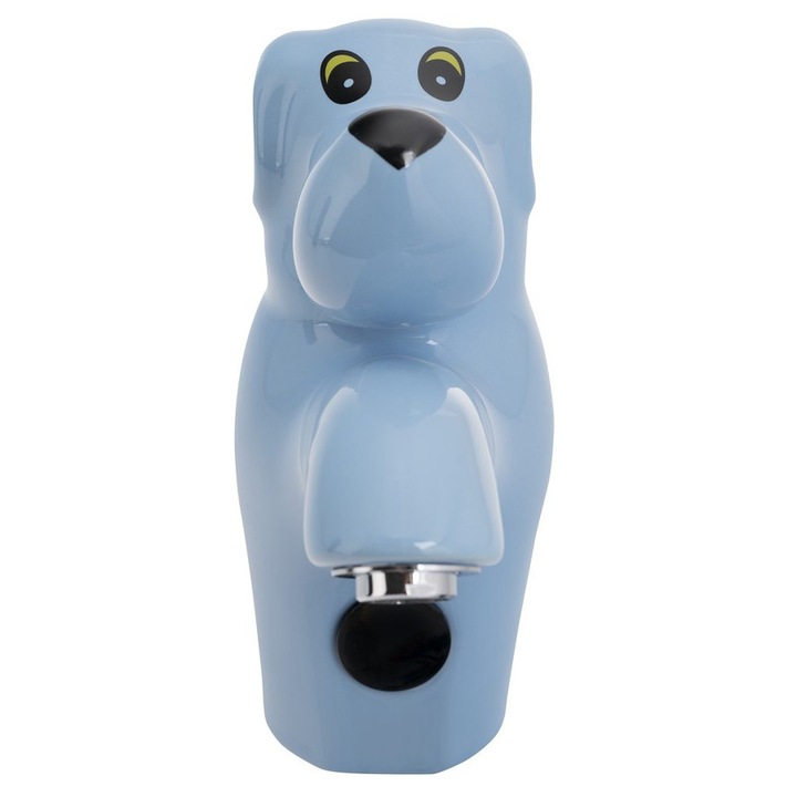 Baterie sanitara ceramica Sapho, senzor, albastra, 185mm, 100mm, 1.836kg