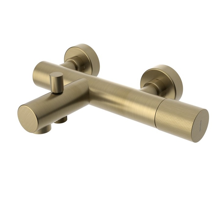 Sapho ULTRATAP szaniter csaptelep, fali kivitel, 268x192mm, matt arany, 2 darabos szett