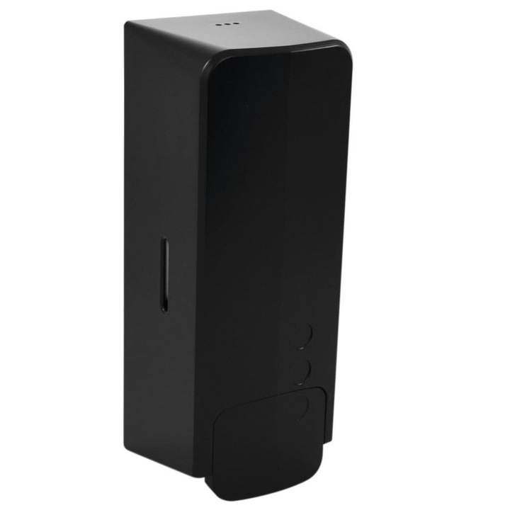 Dozator de sapun lichid NOFER CLASSIC EVO 1000ml, ABS, negru - 03040.N