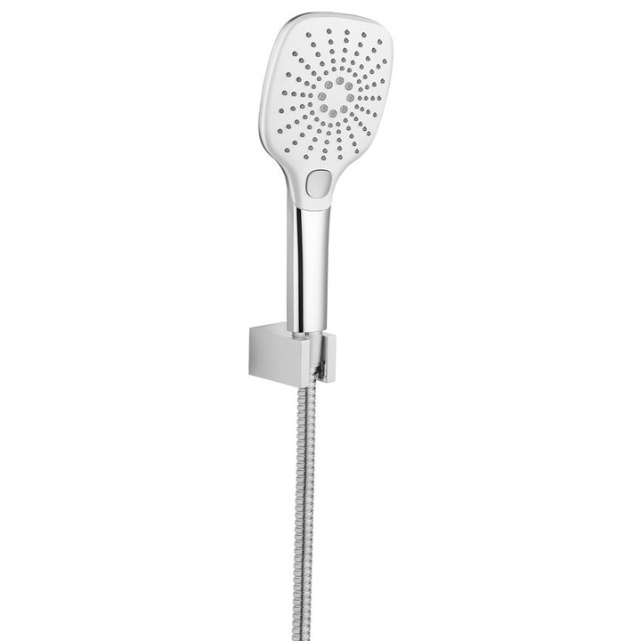 Set dus Sapho, 3 moduri, crom, 109x258x65mm