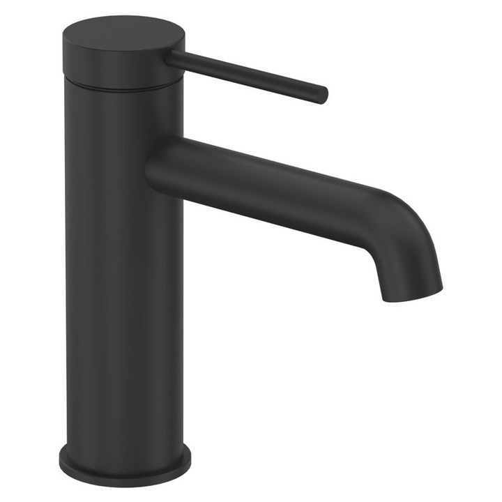 Baterie sanitara, Sapho, KAJA, negru mat, 154mm, 25mm