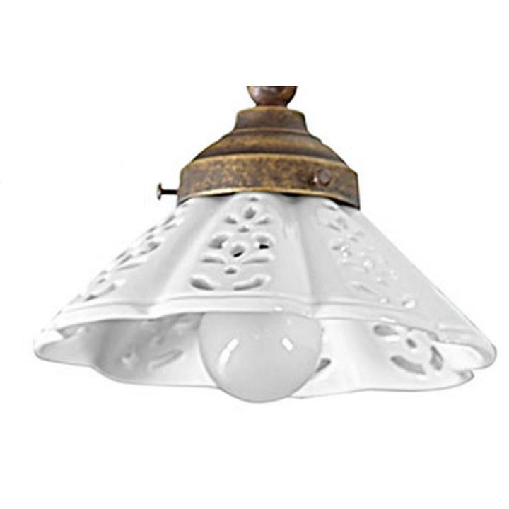 Abajur ceramic NAPOLI, Sapho, alb