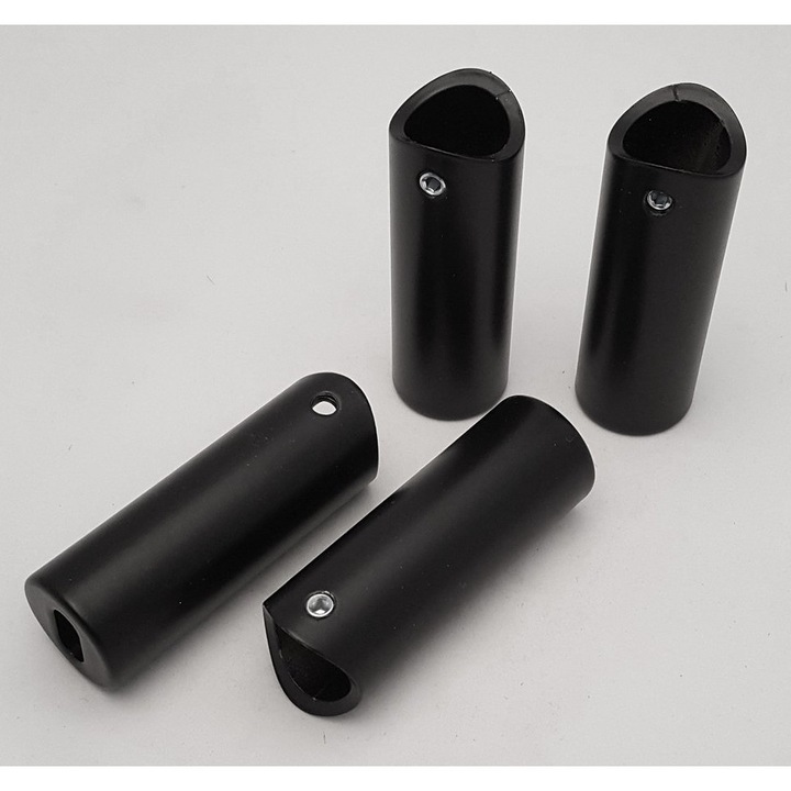 Set montaj calorifer, Sapho, negru mat, 0.3500 kg