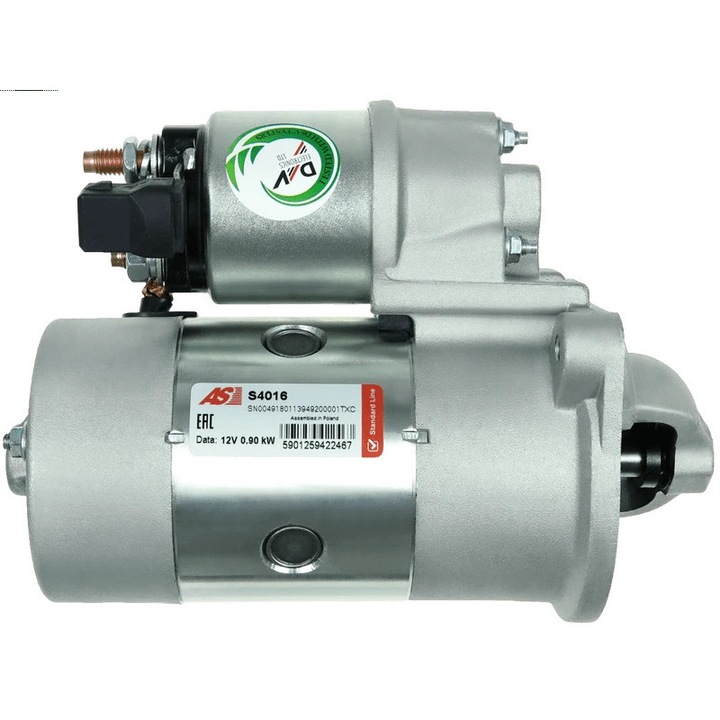 AS-PL autó villanymotor, Arosa/Cordoba/Golf/Ibiza/Lupo/Polo/Vento számára