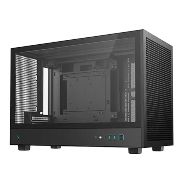 Carcasa DeepCool CH260, Mini Tower, Negru