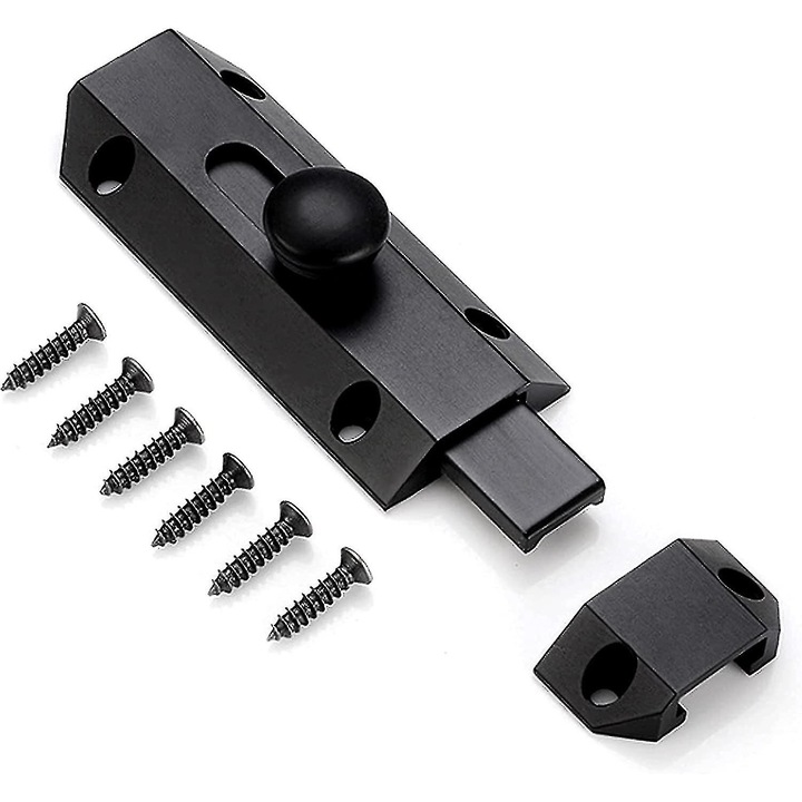 Broasca de securitate, neagra, 10x3.2cm, set 1 bucata